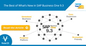 Blanket Agreements The Best of What’s New in SAP Business One Part 7
